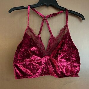 Aerie Velvet Bralette